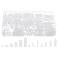 thumbnail image 2 of 80-Piece M3 White Nylon Screws And Nuts Assortment Kit – 8 Sizes, Metric 2 of 4