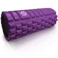 thumbnail image 1 of 321 STRONG Medium Density Massaging Foam Roller for Myofascial Self Release and Deep Tissue Massage - Violet, 1 of 9