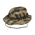 thumbnail image 1 of 3215 Cotton Rip-Stop Boonie Hat, Bucket Hat, Tiger Stripe Camo, 1 of 2