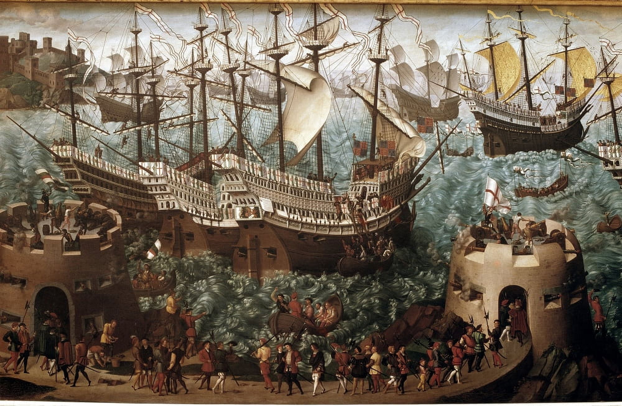 3216 French School Canvas Art - (36 x 24)