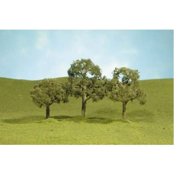 Bachmann 32207 O Scale 5" Walnut Trees SceneScapes (2 PK)