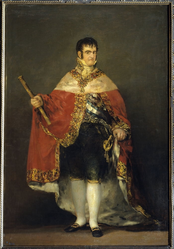 3225 Francisco De Goya (1746-1828) Spanish School Canvas Art - (18 x 24)