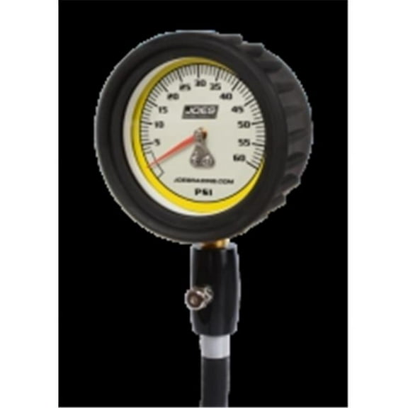 32327 0-60 PSI Pro with Hi Flo Hold Tire Pressure Gauge