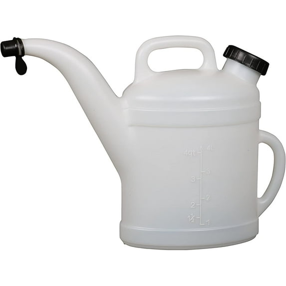 32375 4 Quart High Density Polyethylene Pitcher, Multicolor