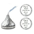 thumbnail image 1 of 324 Hugs and Kisses from the new Mr. & Mrs. Hershey Kiss Wedding Stickers, Chocolate Drops Labels Stickers For Weddings, Bridal Shower Engagement Party Decorations, Kisses Favors Décor, 1 of 12