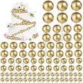 thumbnail image 1 of 324 Pcs Gold Ball Cake Toppers - Mini Balloons Cake Toppers | Assorted Size Balls Cupcake Decorations, Plastic Food-Safe Globose DIY Cake Insert Topper for Wedding Birthday Shower Anniversary, 1 of 5