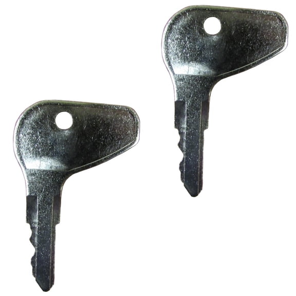 32412 Pair (2 keys) Equipment & Tractor Ignition Keys Fits Case Fits Cub Cadet Fits Kubota Mahindra Fits Mitsubishi-Satoh