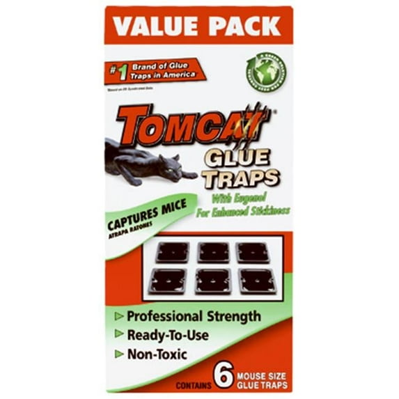 32414 Mouse Glue Trap, Pack - 6