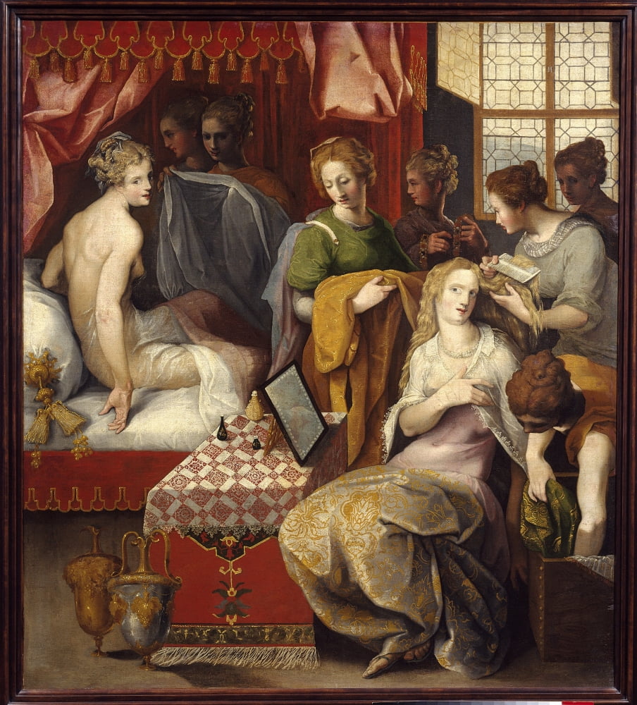 3244 Toussaint Dubreuil (1561-1602) French School Canvas Art - (18 x 24)