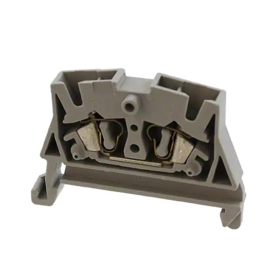 3244119 Terminal Block Connector 2 Position Feed Through Gray 12-28 AWG MSB2,5-NS35