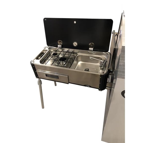 3250AST Can Left Side Slide Outdoor Kitchen