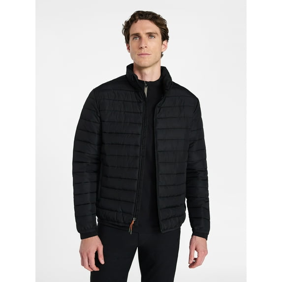 Ozark Trail Men's and Big Men's Puffer Jacket, Sizes S-3XL