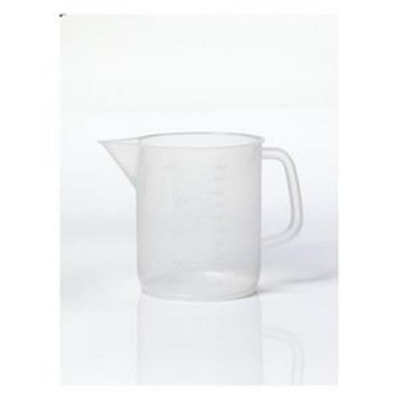 326495 5000 Beaker Low Form With Handle PP 5000 mL case of 1