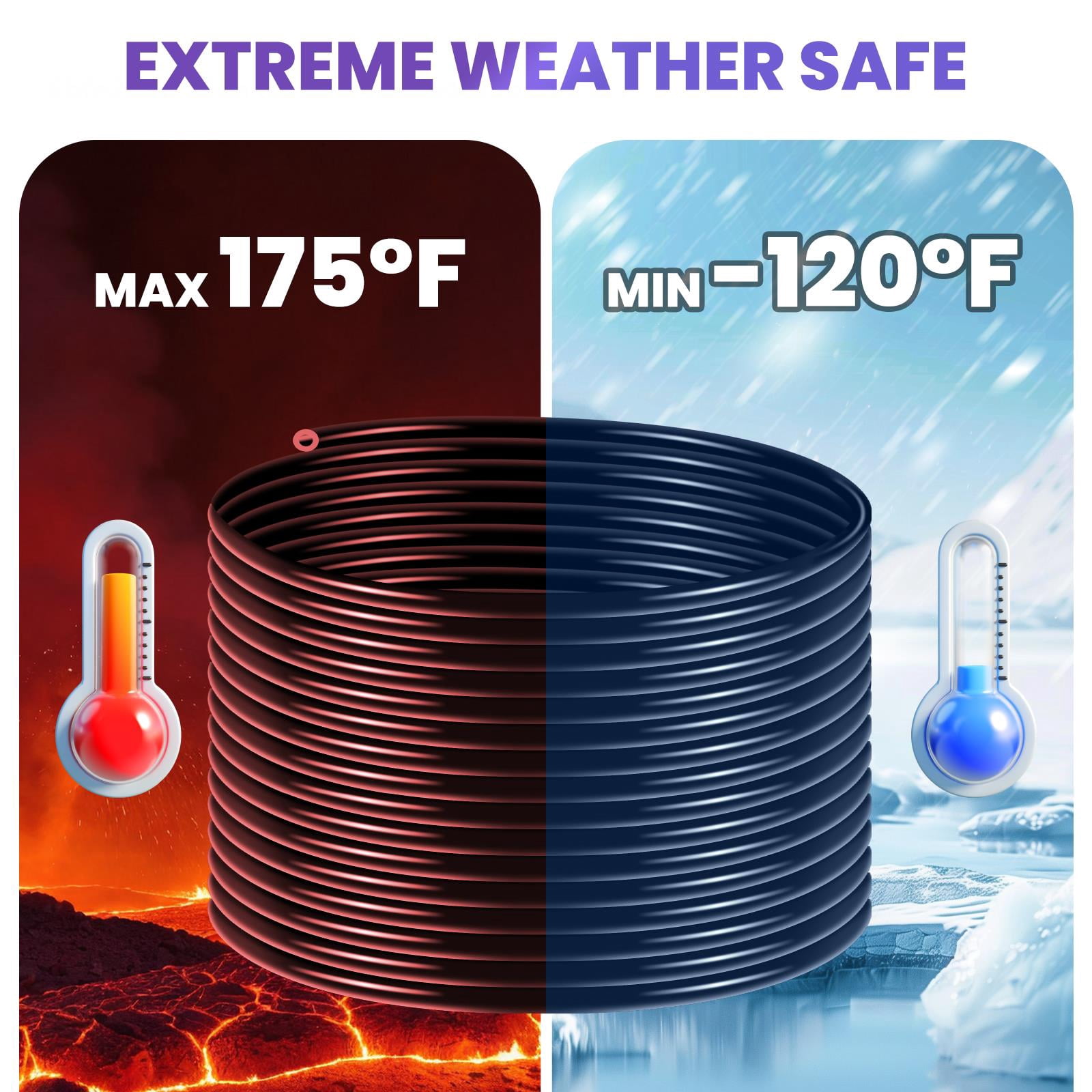328 Ft Self Sinking Pond Aeration Tubing,Self-Buried Black Hose With ...