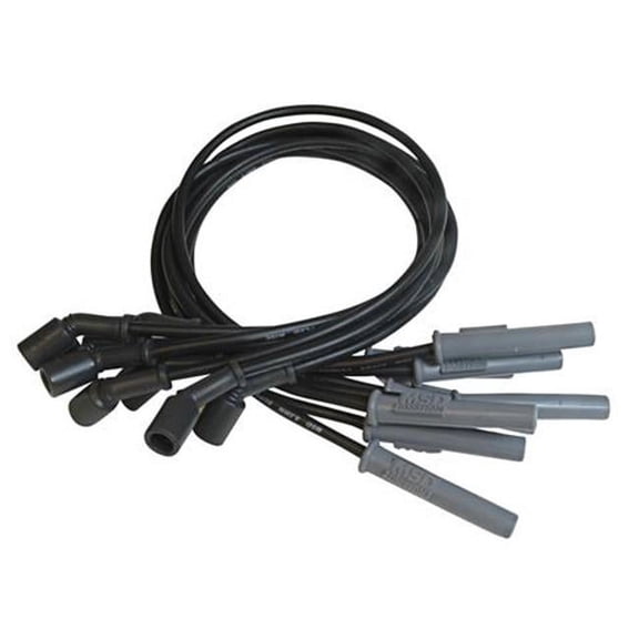 32813 Spark Plug Wire Set, Black