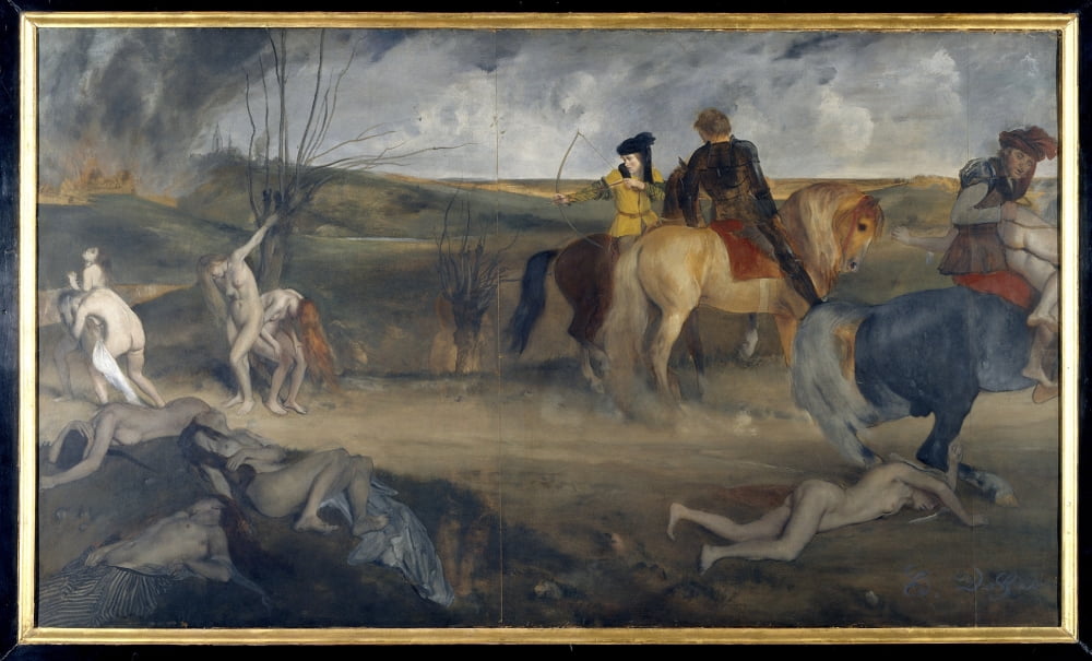 3292 Edgar Degas (1834-1917) French School Canvas Art - (24 x 18)