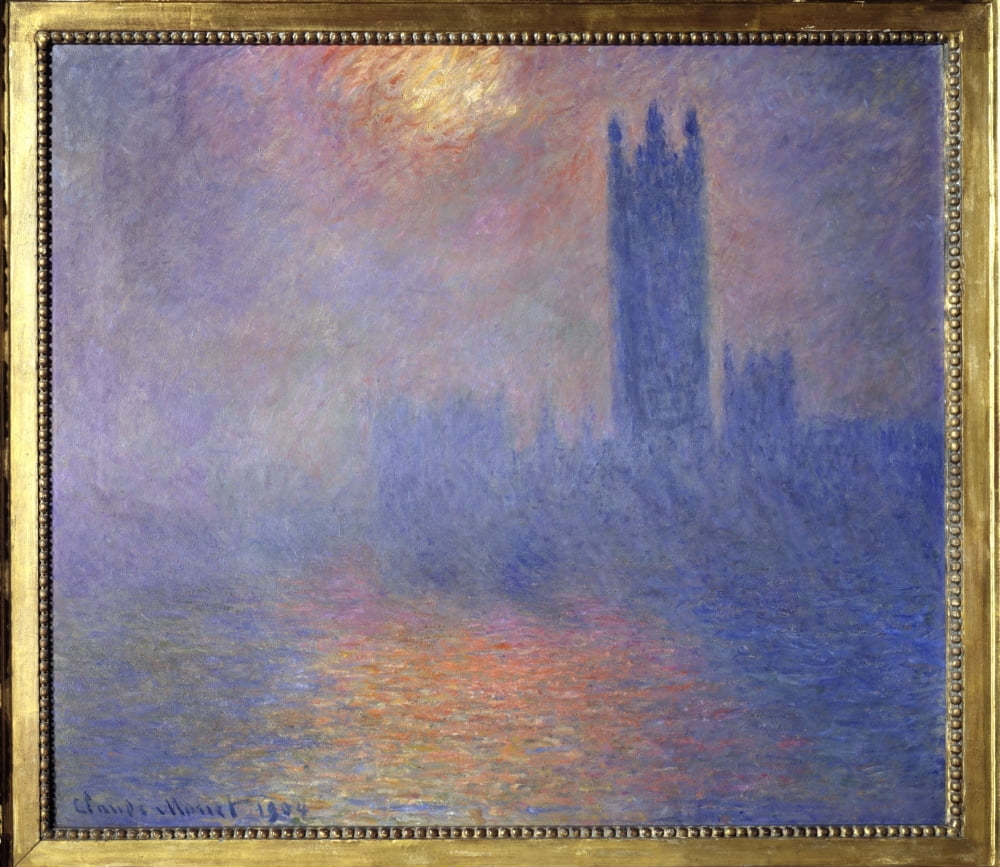 3293 Claude Monet (1840-1926) French School Canvas Art - (24 x 18)