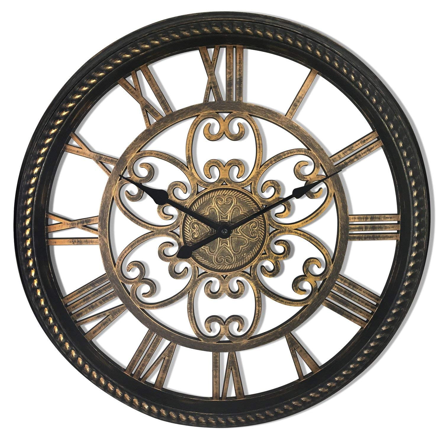 32949BK 19.50 " OPEN FACE ROMAN NUMERAL