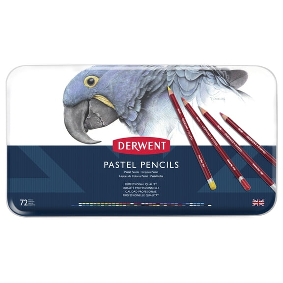 32996 Derwent Pastel Pencil 72 Colour Tin Set