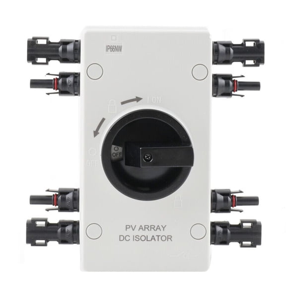 32A 1000V Solar PV Isolating Switch with IP66 Waterproof Rating and Quick Switch Mechanism for Outdoor Solar Power Setups