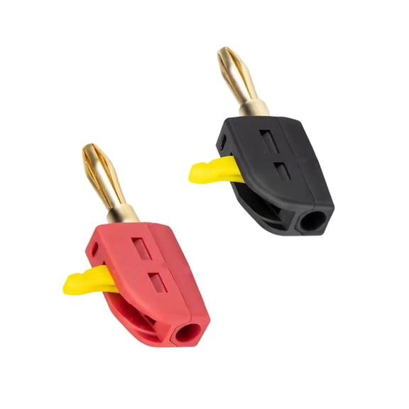 32A Banana Plugs 4mm Quick Connection Terminals Banana Connector for Home Theaters, Speakers Wire