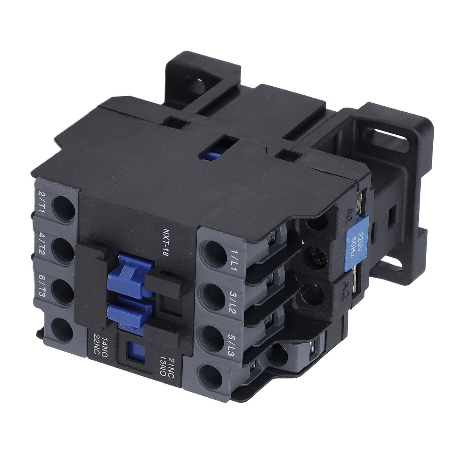 32A DIN Rail Contactors, 50Hz AC Contactor Automatic Switch Function Pa66+Thermosetting Plastic