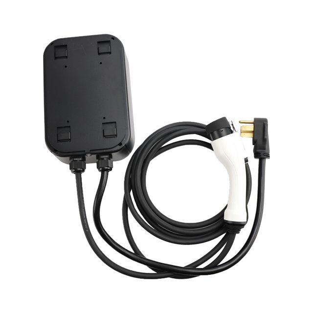 32A Wallbox Electric Vehicle Charger, J1772 7.6KW 20FT EV Charging
