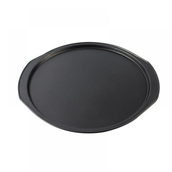 32CM Nonstick Carbon Steel Pizza Crisper Trays Baking Pan with Holes Round Deep Dish Pizza Pan Tray Mould Bakeware Baking Tool