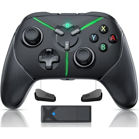 32Ft Wireless Switch Controllers, Switch Pro Controller compatible with Switch/Lite/OLED, Remote Gamepad with Motion Control, Wake-up, Programmable, Screenshot, Adjustable Turbo & Dual Vibration