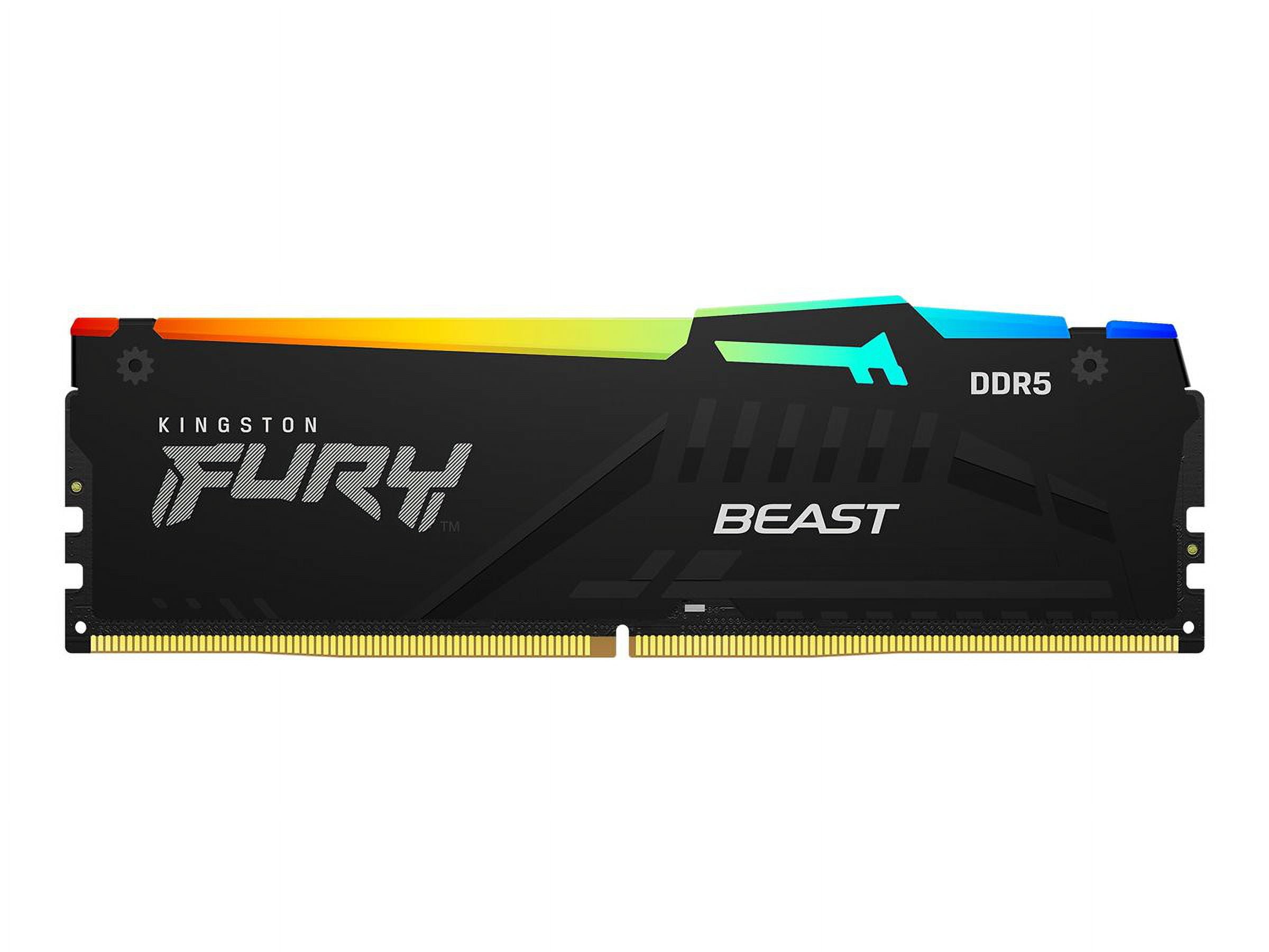 Kingston FURY Beast RAM Module - For Motherboard - 32 GB (1