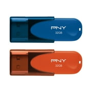 32GB Attach  4 USB 2.0 Flash Drive 2-Pack
