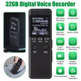 thumbnail image 1 of 32GB Digital Recorder Voice Activated Recorder w/ Playback for Lectures Meetings, 1 of 7
