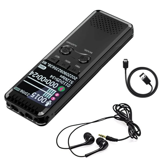 32GB Digital Recorder Voice Sound Recorder MP3 Player Meetings Noise CancellingTAPDRA Spare Part