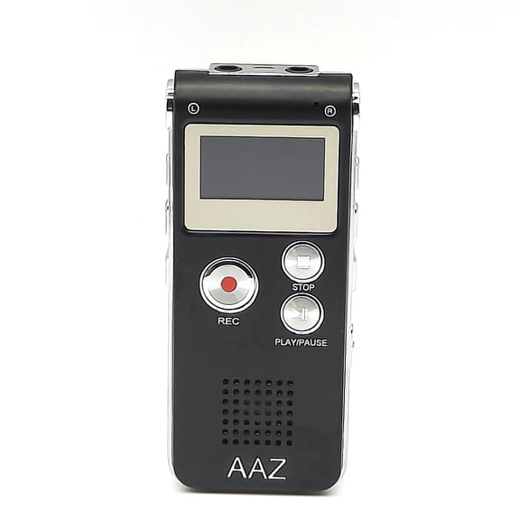 32GB Digital Voice Recorder/MP3 Player With Rechargeable Lithium Battery And 3.5mm Headphone Jack, Compatible With Laptops