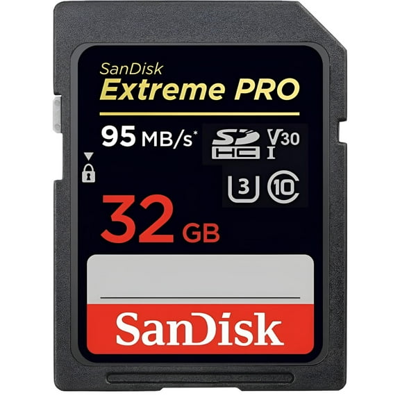 32GB EXTREME PRO SDHC UHS-I 95/90MB/S