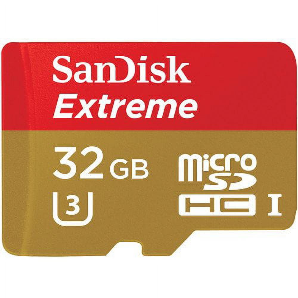 32GB Extreme microSD High Capacity (microSDHC) Card