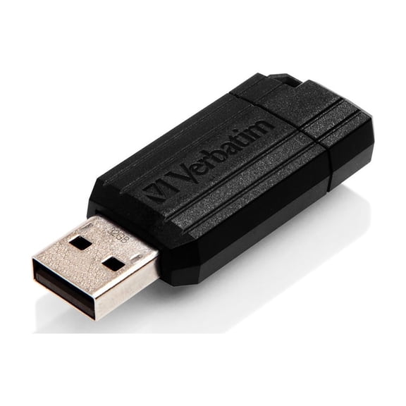 Verbatim Pinstripe 32GB USB 2.0 Flash Drive 49064