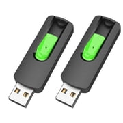 32GB Flash Drive 2 Pack KOOTION USB 2.0 Thumb Drive Memory Stick Retractable Pen Drive Data Storage