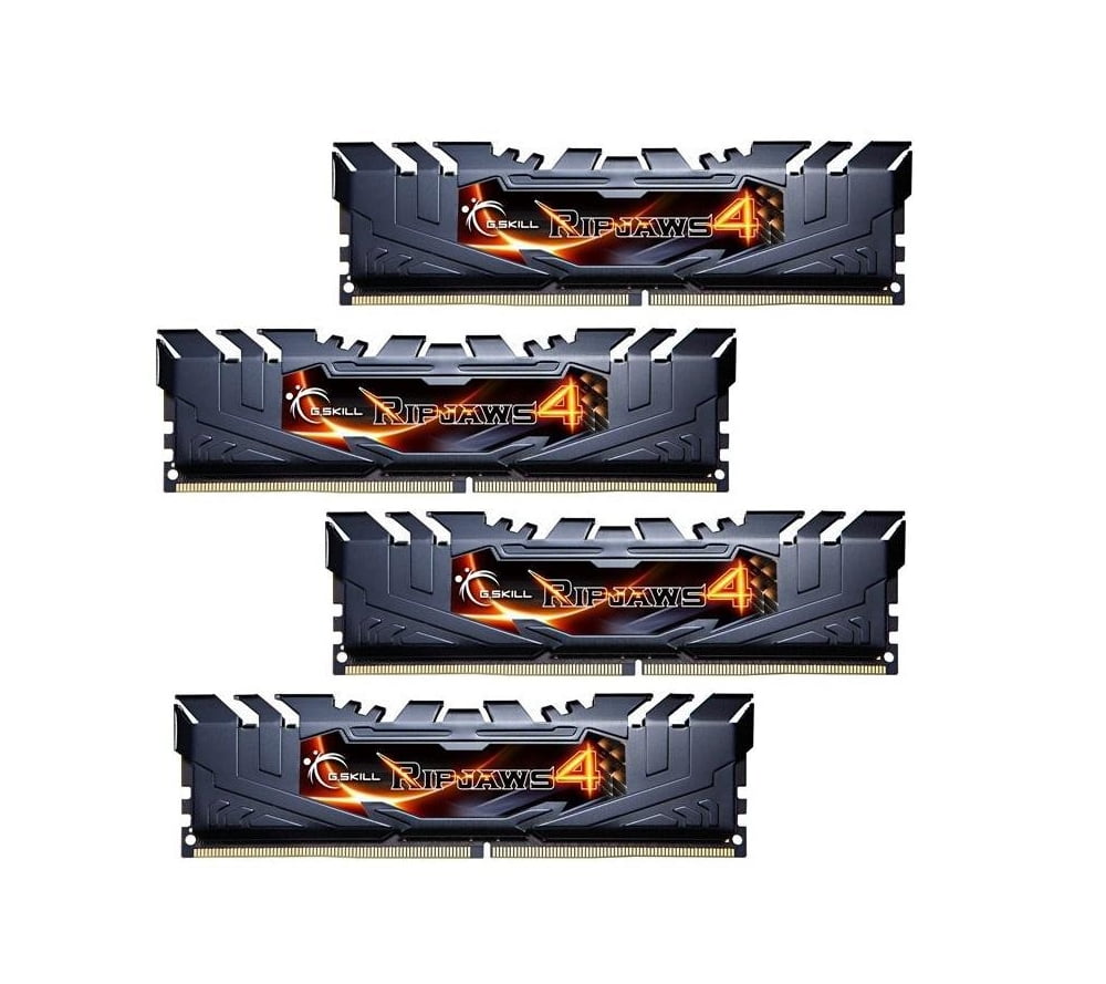 32GB G.Skill Ripjaws 4 DDR4 2133MHz PC4-17000 CL15 Quad Channel kit (4x8GB) Black