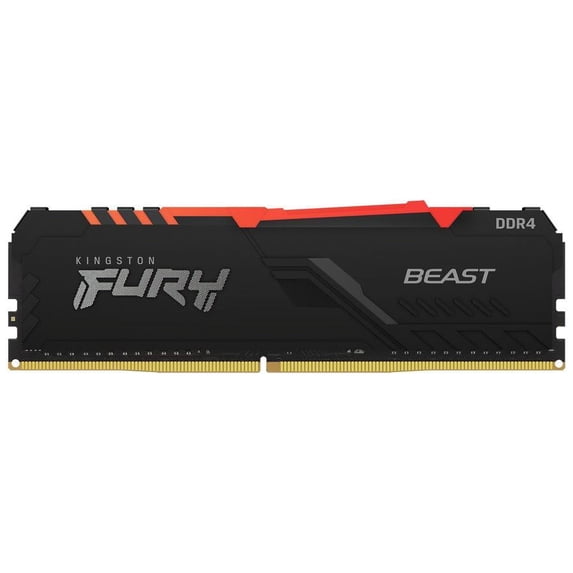 32GB Kingston Technology FURY Beast RGB 3200MHz DDR4 Memory Module (1 x 32GB)