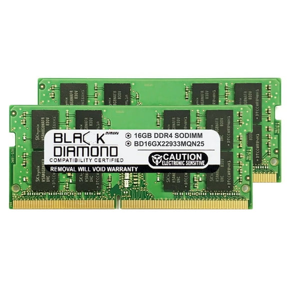 32GB Kit(2X16GB) DDR4 2933 SODIMM Memory 260-pin (2Rx8)