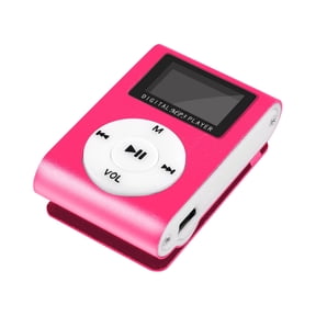 32GB MP3 Player, Music Play Portable Slim Mini Digital LCD Screen Device Lossless Sound with USB Cable Earphone Clip Support Memory SD Card Pocket HD Speaker Kids Child Adults Sports Walking Running