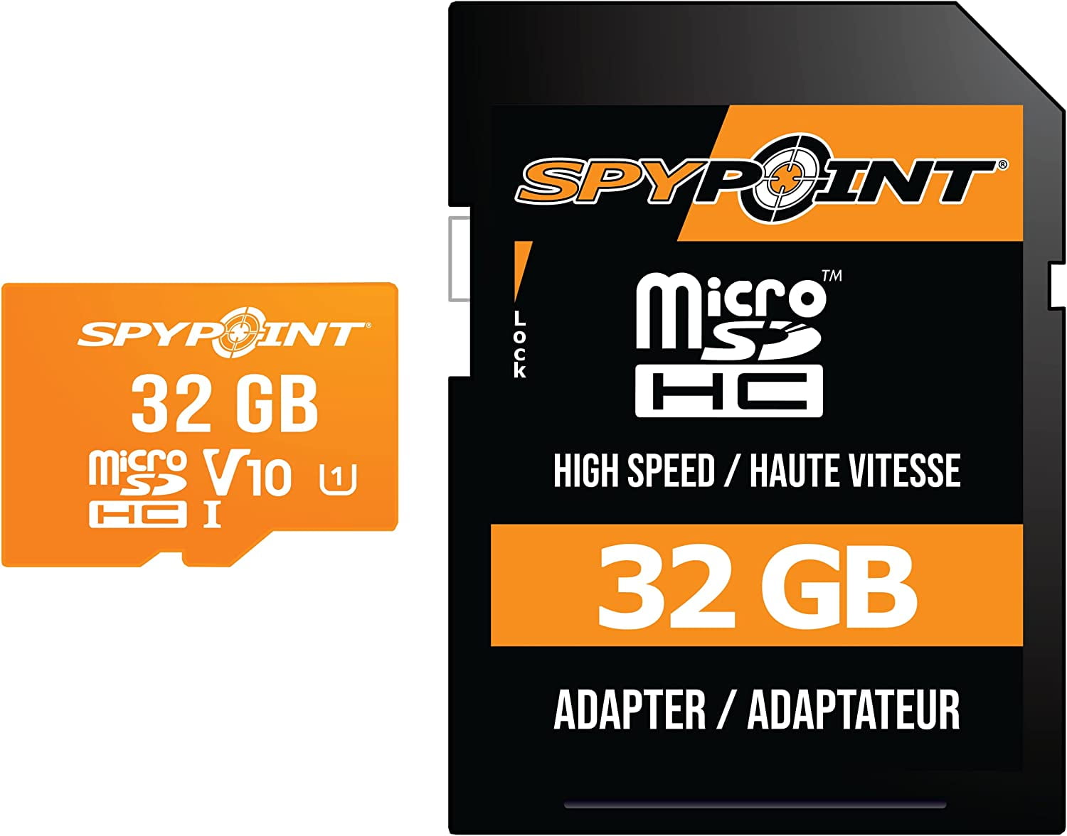 32GB Micro SD Memory Card Trail for Cameras | Adapter Media Storage and Game Designed Used in Hunting Cams (Class 10 Speed)