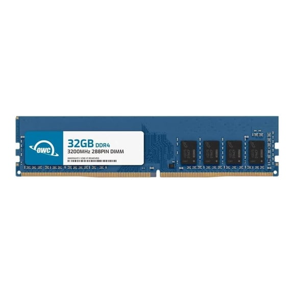 OWC 32GB DDR4 3200MHz PC4-25600 CL22 2RX8 Non-ECC UDIMM 1.2V 288-pin Desktop Memory RAM Upgrade for PC