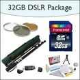 thumbnail image 1 of 32GB SDHC DSLR Package Including 32GB SDHC High Speed Memory Card, Opteka 67" Professional Monopod, Opteka HD2 3 Piece Filter Kit, USB 2.0 SD/MMC Card Reader and Opteka 5 Piece Cleaning Kit for Canon, 1 of 6