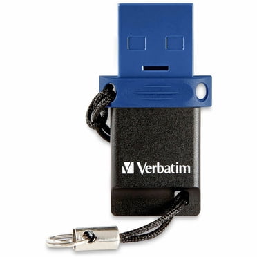Verbatim 32GB Store 'n’ Go Dual USB 3.2 Gen 1 Flash Drive for USB-C Devices – Blue