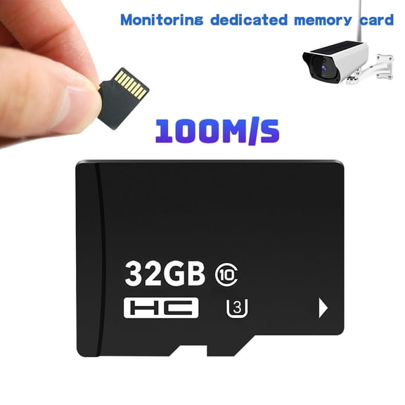32GB U3 TF Memory Card for Solar Surveillance Camera