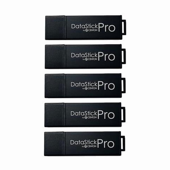 32GB Valuepack USB 3.0 Datastick Pro Flash Drive - Black - Pack of 5