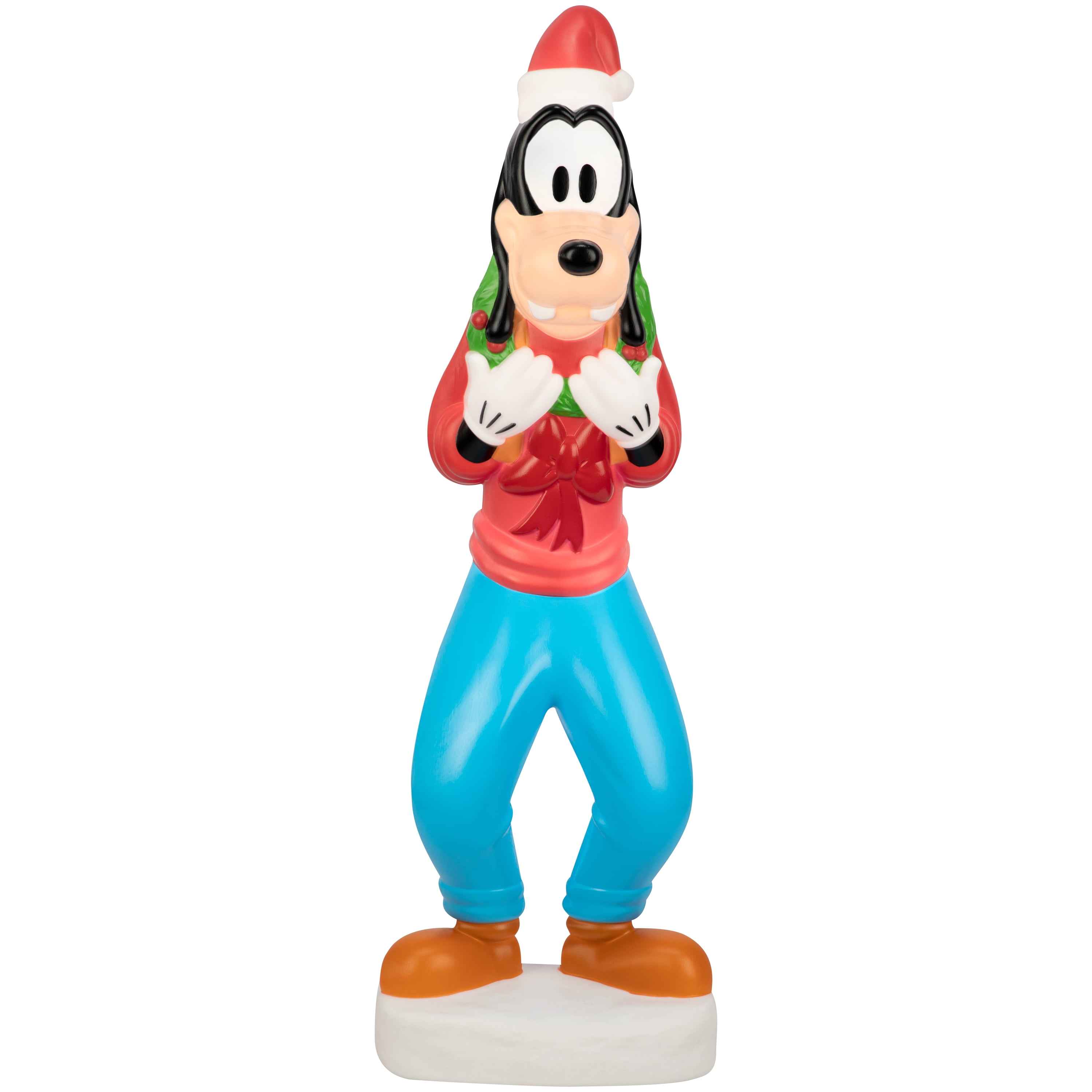 Christmas Goofy Lighted Blow Mold Outdoor Decor by Disney, 32 in