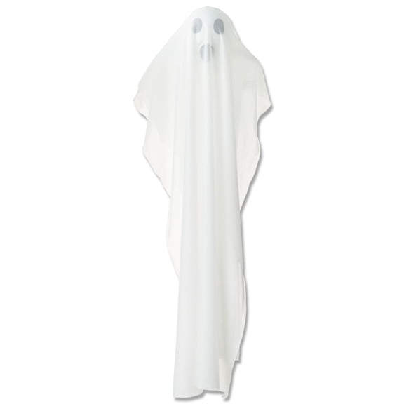Hanging Ghost Decoration, White, 32", Halloween by Way To Celebrate